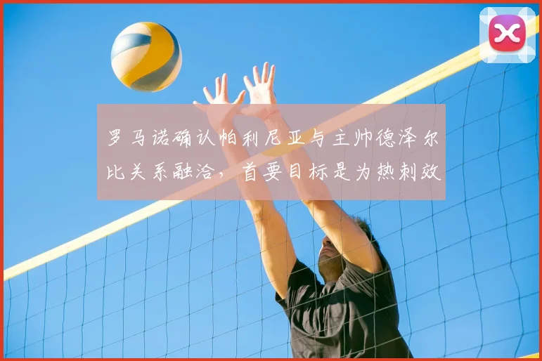 罗马诺确认帕利尼亚与主帅德泽尔比关系融洽，首要目标是为热刺效力至2026年及以后